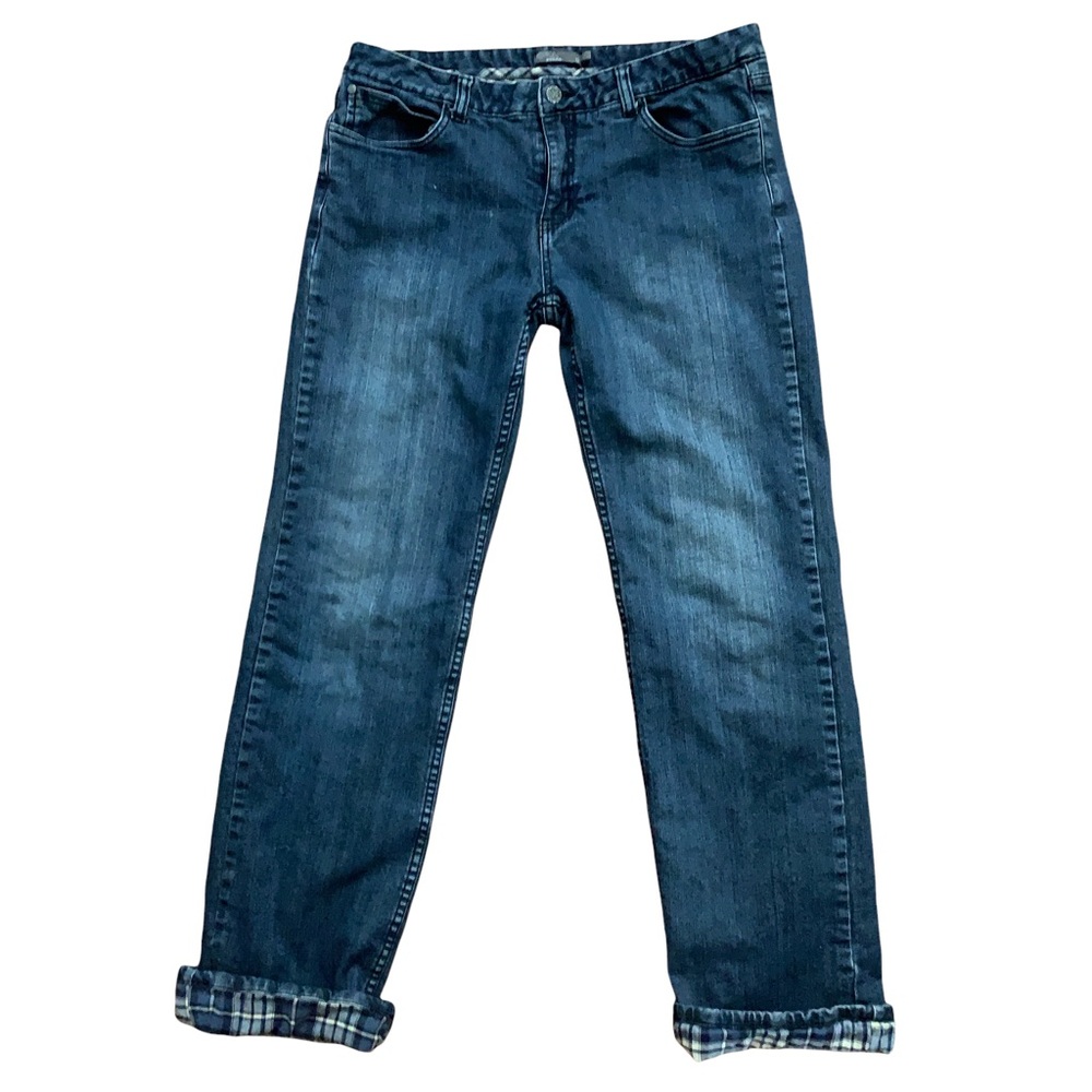 Prana Womens Relaxed Jeans - Blue